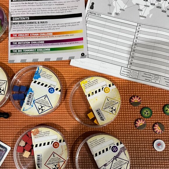 Pandemic Board Game + On The Brink Expansion - Picture 13 of 14